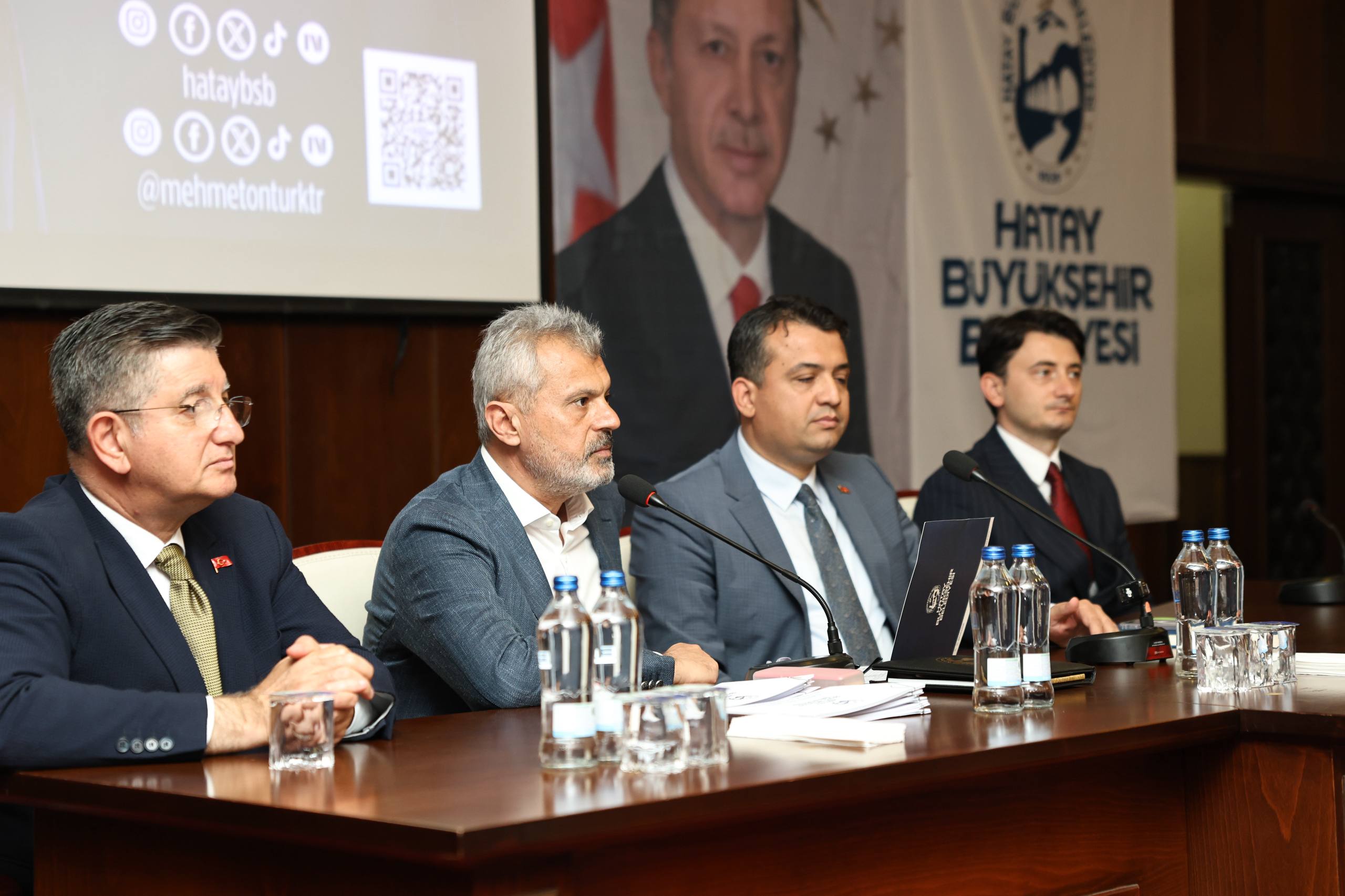BAŞKAN ÖNTÜRK DÖRTYOLLU MUHTARLARLA BULUŞTU