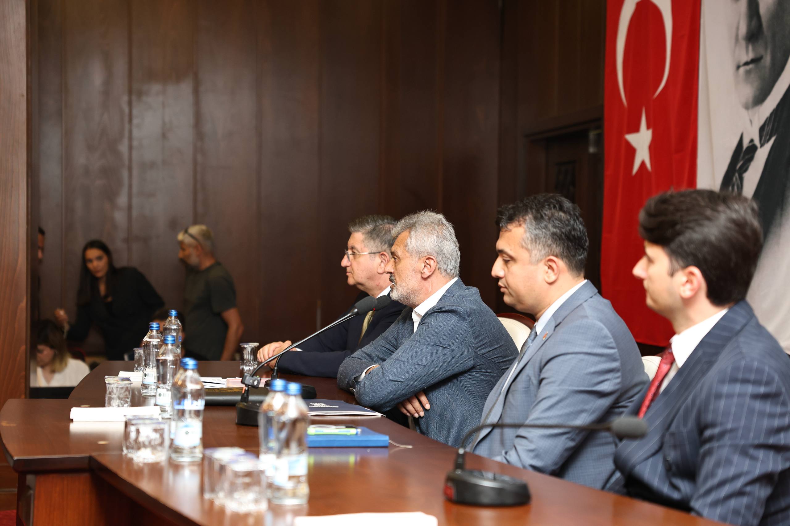 BAŞKAN ÖNTÜRK DÖRTYOLLU MUHTARLARLA BULUŞTU